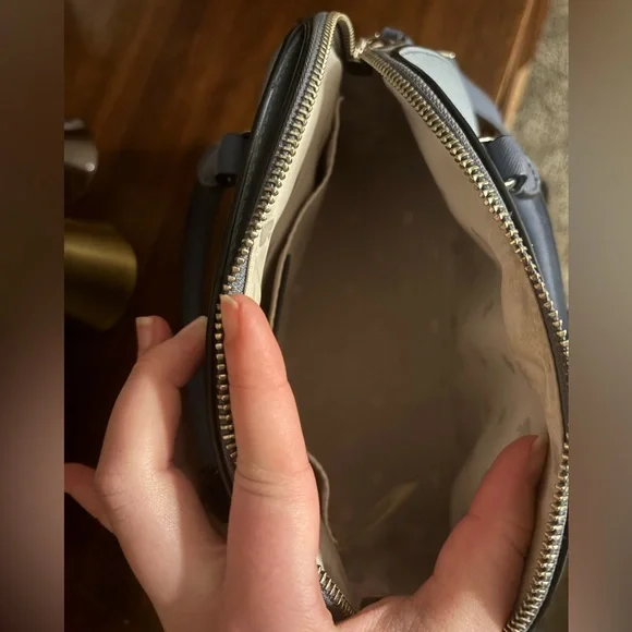 Kate Spade Reiley Medium Dome Satchel in Blue Dawn Saffiano Leather - Picture 5 of 5